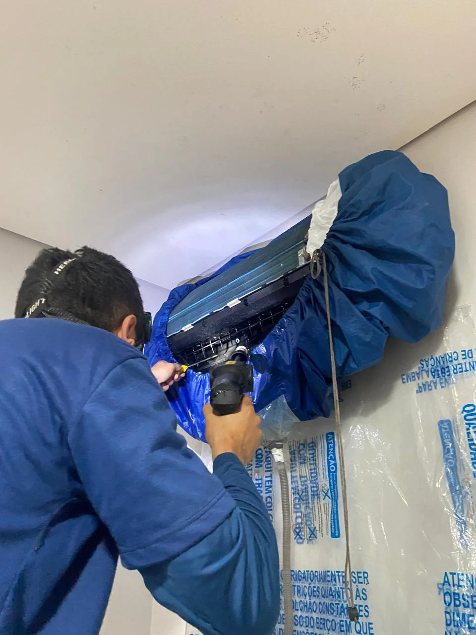 Limpeza técnica de evaporadora