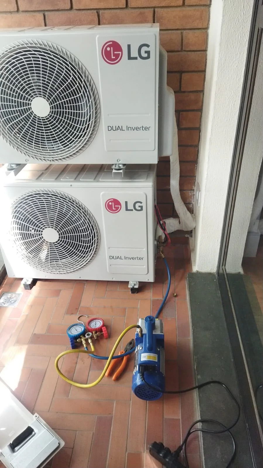 Instalação de ar-condicionado
