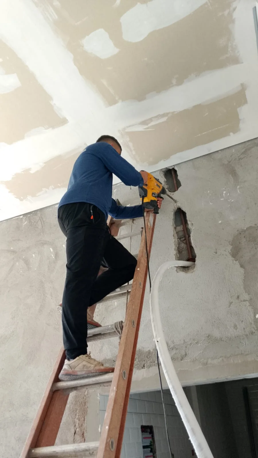 Instalação em obra